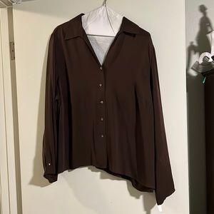 Beautiful Kate Hill silk blouse 22W
